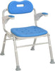 Portable Bath Chair – 5-Height Adjustable