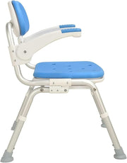 Portable Bath Chair – 5-Height Adjustable