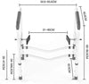 Adjustable Toilet Safety Rails – 330lbs Support