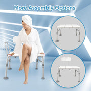 home Heavy-Duty Shower Bench – Adjustable, Non-Slip, 330 lbs