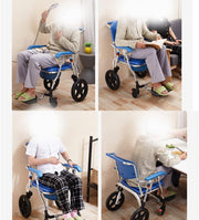 4-in-1 Wheeled Commode Chair