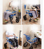 4-in-1 Wheeled Commode Chair