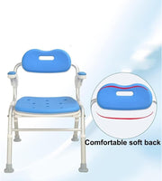 Portable Bath Chair – 5-Height Adjustable