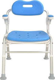Portable Bath Chair – 5-Height Adjustable