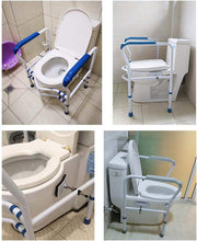 Adjustable Toilet Safety Rails – 330lbs Support