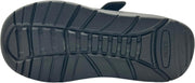 Algeos- Windsor Diabetic Shoe with Wide Fitting - Padded Collar, Rubber Toe Guard Protection - Lightweight Orthopedic Shoes with Memory Foam Insoles, Roomy Toe Box, Adjustable Width Black