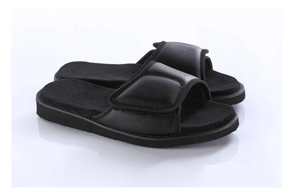 Leather Medical Slippers for Diabetic Patients
