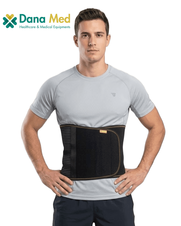 ABDOMINAL CORSET abdominal support belt for post-surgical recovery and waist compression.