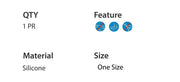 Silicone heel liners