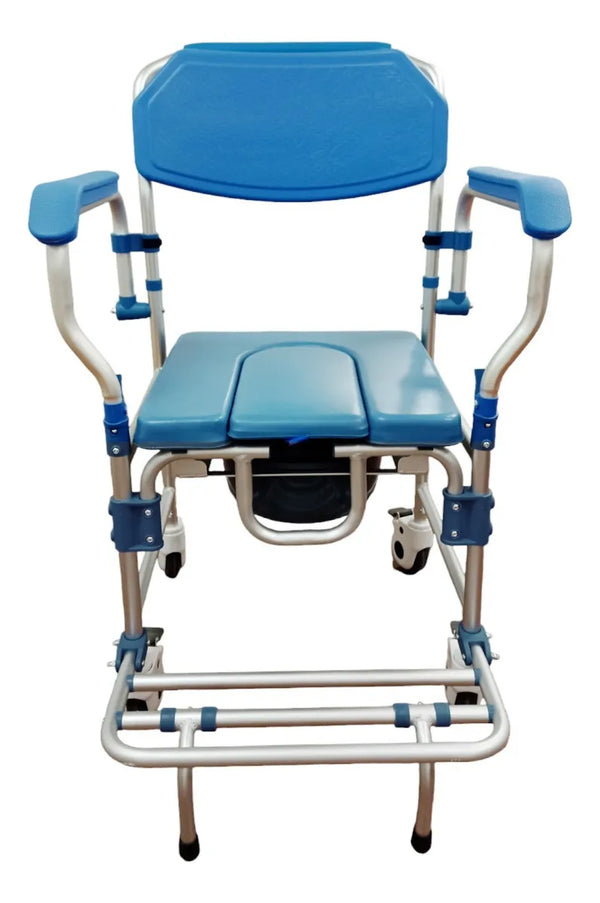 Luxury Commode Shower Chair for Disabled or Elderly Adults