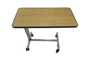 Adjustable Overbed Table with Wheels