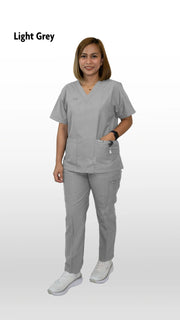 Wonder Scrubs Unisex V- Neck Top & Trousers