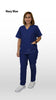 Wonder Scrubs Unisex V- Neck Top & Trousers