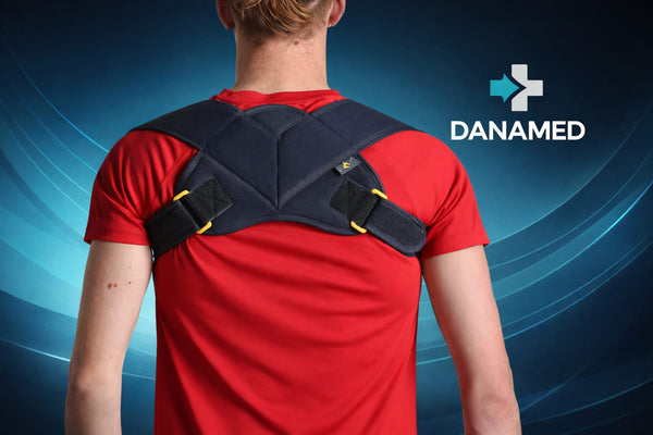 Orthocy Clavicle Bandage for collarbone fracture support and posture correction.