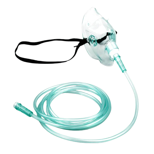 Oxygen Mask With 2m tube