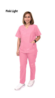 Wonder Scrubs Unisex V- Neck Top & Trousers