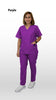 Wonder Scrubs Unisex V- Neck Top & Trousers