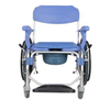 Commode chair with wheels