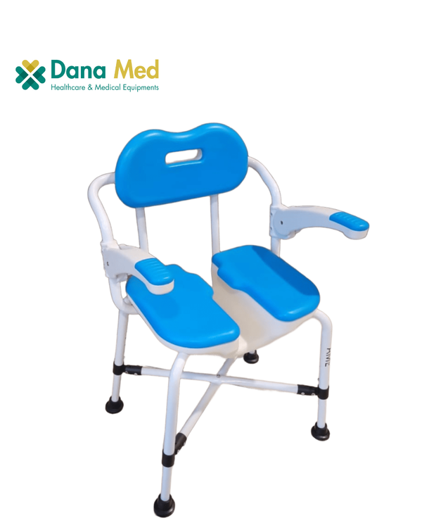 Non-Slip Elderly Bath Chair with Hand Support