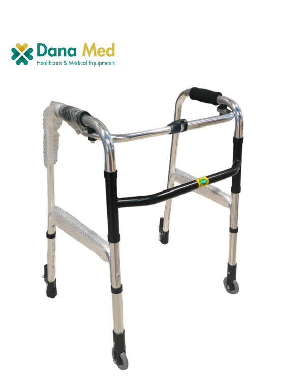 Walker with 2 wheels & break