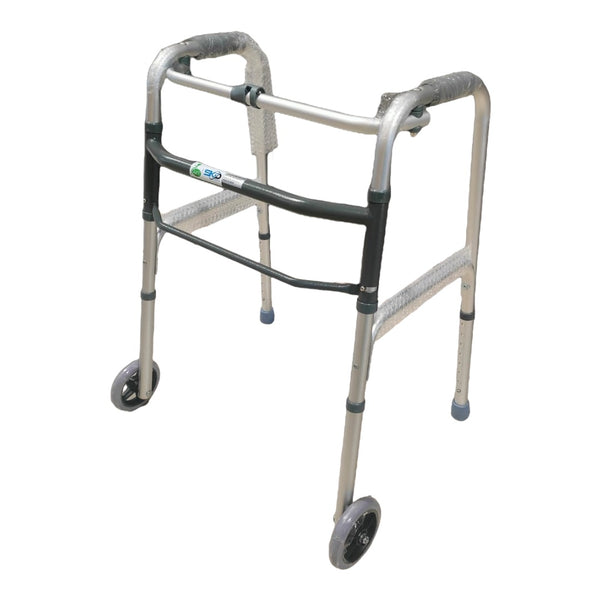 Walker with 2 wheels