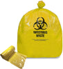 Medical Waste Garbage Bag, Yellow (30cm x 60cm)