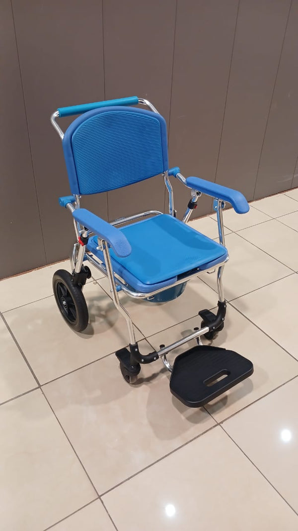 4-in-1 Wheeled Commode Chair