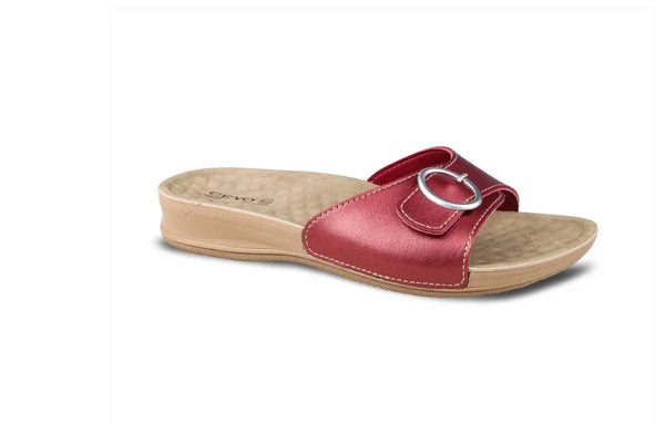 Stylish CEYO 9942-3 wedge sandals for women with anatomical support, perfect as a comfortable alternative to birkenstock sandals.