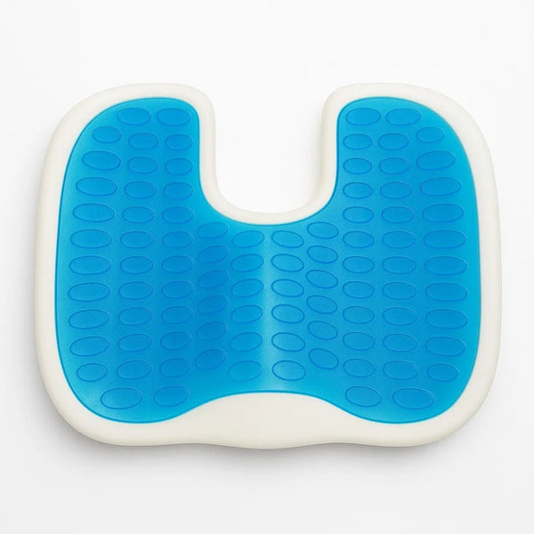 U-shaped seat cushion by Dana Med with gel memory foam for fistula and tailbone pain relief.