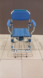 Luxury Commode Shower Chair for Disabled or Elderly Adults