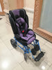 Foldable Full Recline Child Wheelchair, Cerebral Palsy Children Manual Wheelchair with High Backrest