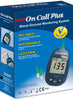 A person using a blood sugar monitoring device to check daily glucose levels at home.