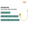 Foley Trac 3 Way, Smooth round tip