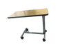 Adjustable Overbed Table with Wheels