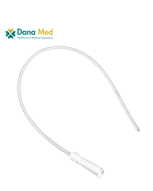 "Sterile single-use Nelaton catheter by Dana Med for medical and hospital use."